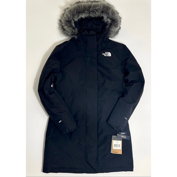 The North Face Women's Arctic Parka Down Coat TNF Black Sz XS M XL BRAND NEW - Picture 1 of 12